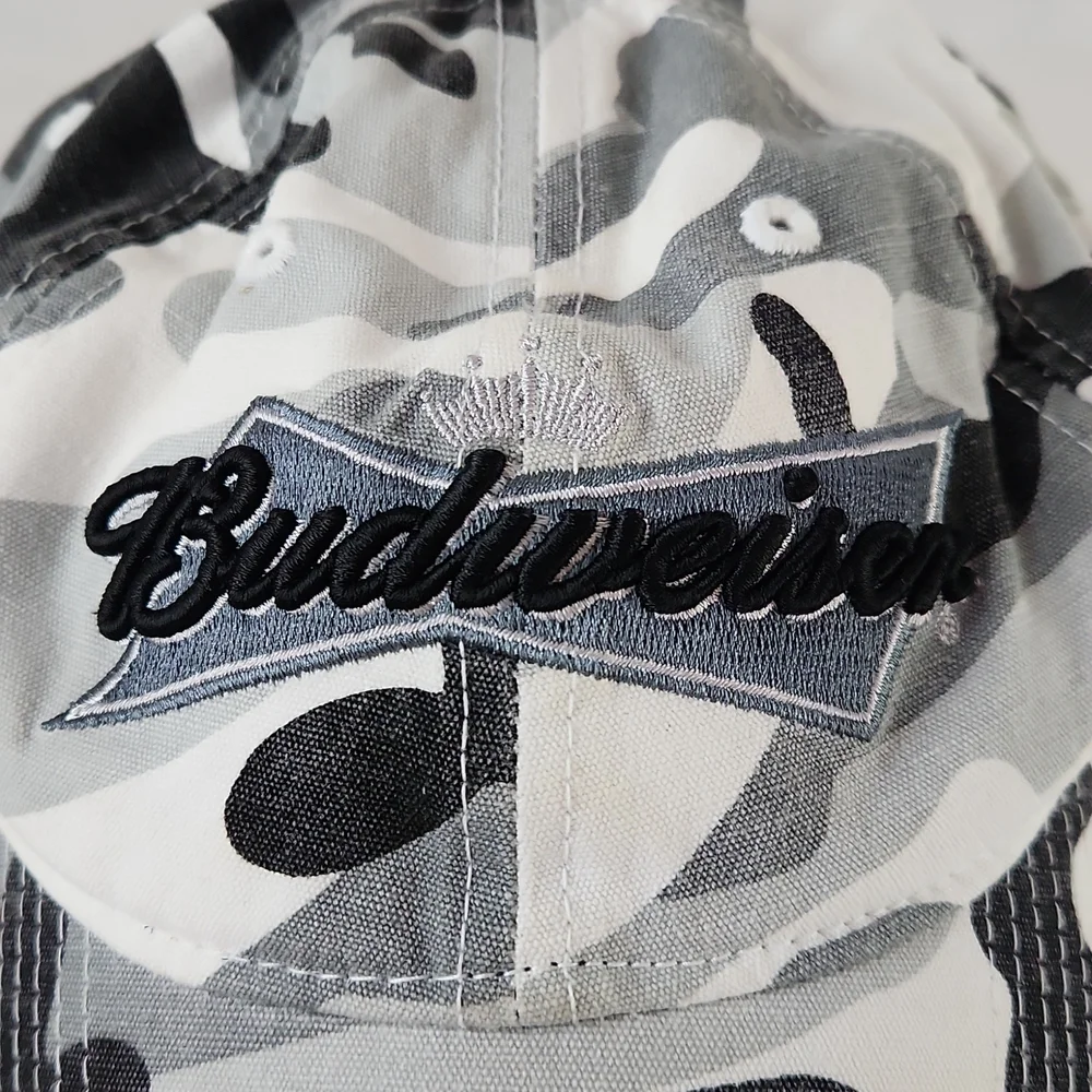 Budweiser 2008 camo hat. Size OS